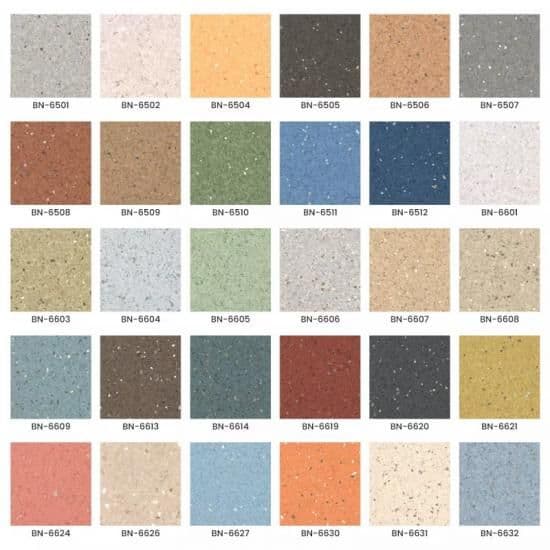 Antibacterial Homogeneous PVC BN-6511 - 4